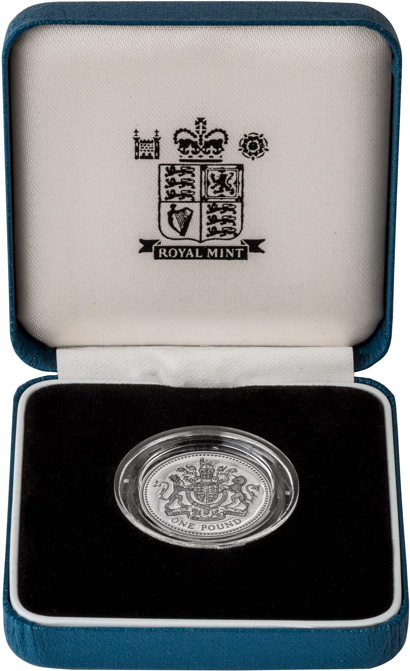 Buy a 1993 Royal Coat of Arms £1 Silver Proof Coin Chards