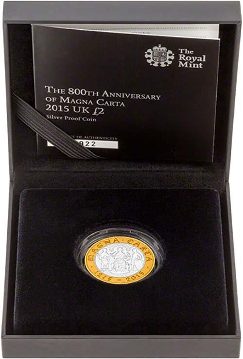 Buy a 2015 Magna Carta £2 Silver Proof Coin Chard Buy a 2015 Magna Carta £2 Silver Proof Coin Chard