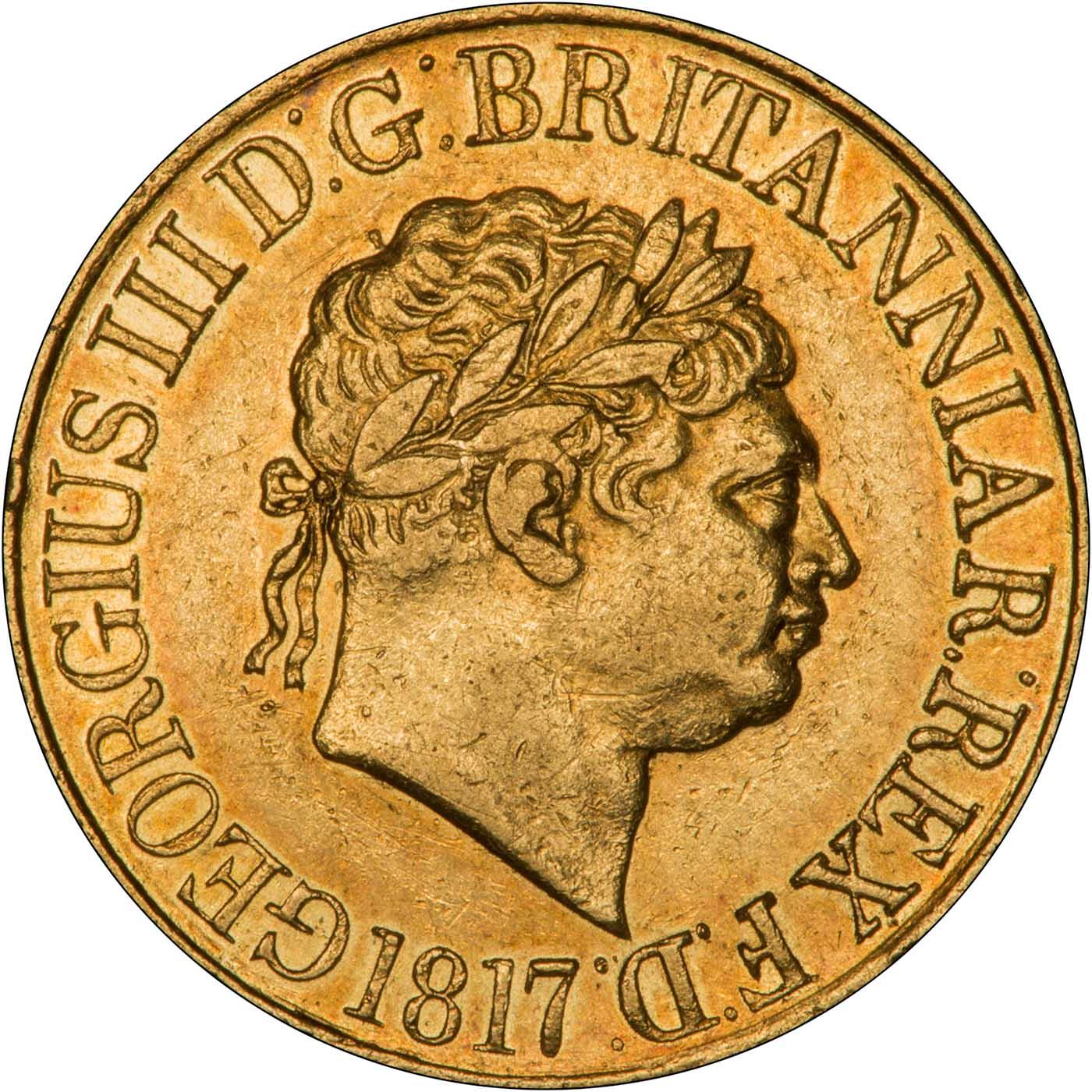 1817 III Gold Sovereign Chards £689.78